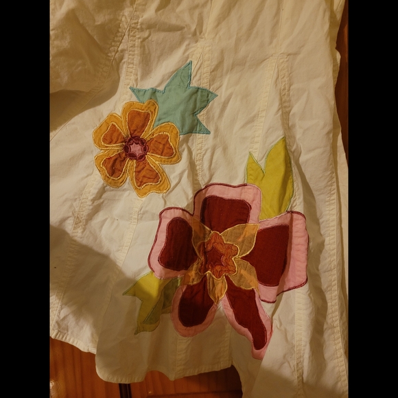 Designer Ruffled Midi Skirt - Picture 2 of 3